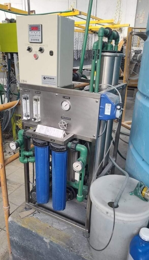 Equipamiento de la planta